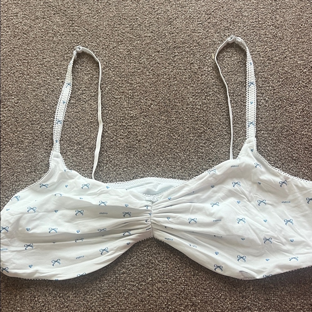 SKIMS Fits Everybody Picot Skimpy Scoop Bralette size 4X - Picture 2 of 6